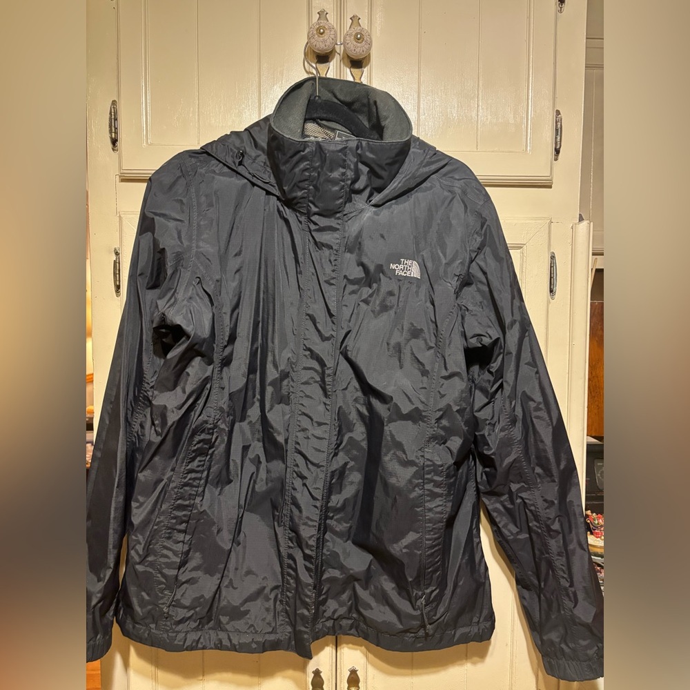 The North Face Rain Jacket - Black size XL